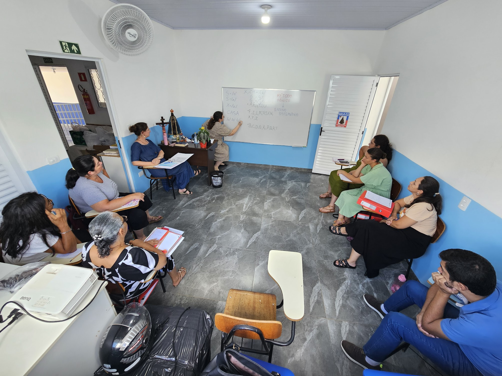 Formação dos professores no método fônico